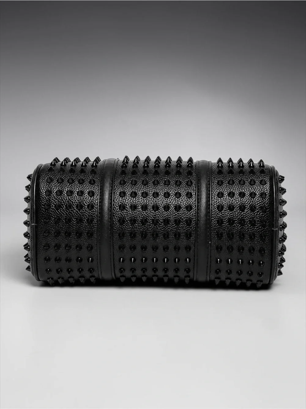 TULX Black Studded Leather Shoulder Crossbody Unisex Bag NWT Luxury Style